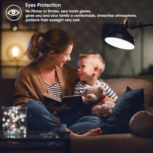 Vintage LED Edison Bulbs 6W, Equivalent 60W Incandescent, Warm White 2700K, ST58 Antique LED Filament Bulbs with 90+ CRI, E26 Medium Base,Dimmable, Clear Glass, Pack of 6