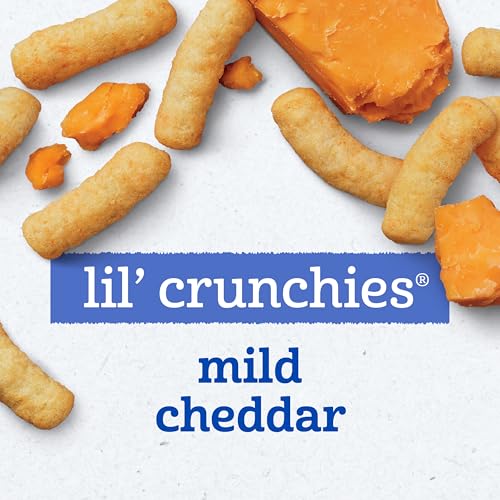 Gerber Snacks for Baby Lil Crunchies, Mild Cheddar, 1.48 Ounce (Pack of 6)
