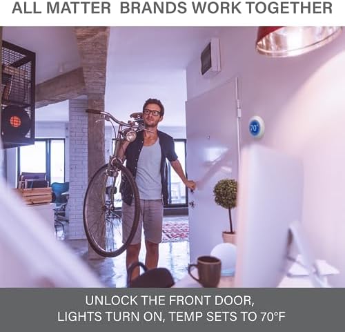 Sengled LED Smart Light Bulb (A19), Matter-Enabled, Multicolor, Works with Alexa, 60W Equivalent, 800LM, Instant Pairing, 2.4 GHz, Wi-Fi, 1-Pack