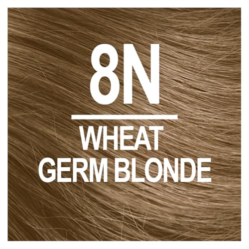 Naturtint 8N Wheat Germ Blonde Permanent Hair Color (Pack of 6), Ammonia Free, Vegan, Cruelty Free, up to 100% Gray Coverage, Long Lasting Results (Packaging may vary)