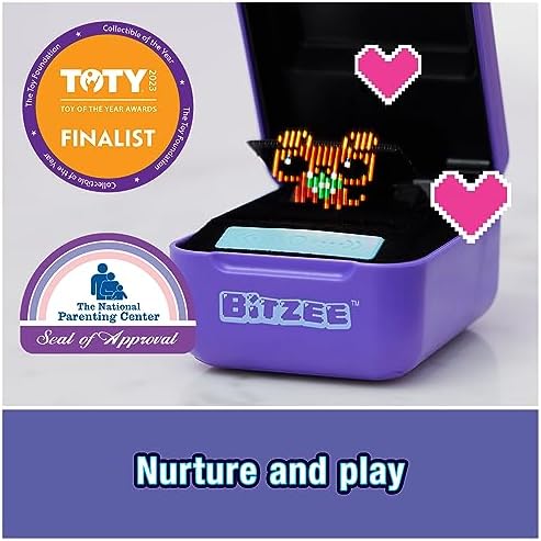 Interactive Toy Digital Pet with 15 Animals Inside, Virtual Electronic Pets React to Touch, Kids Toys for Girls and Boys