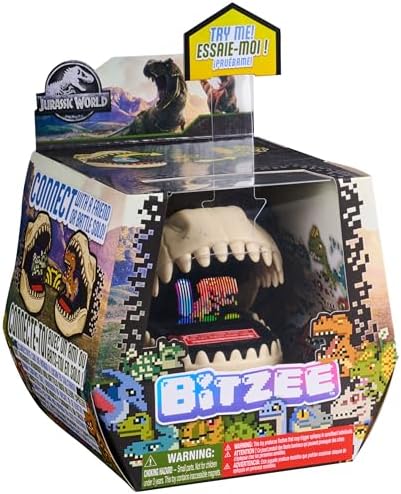 Jurassic World Interactive Dinosaur Toy with 25 Dinosaurs Inside, Reacts to Touch, Pods Connect & Interact, Digital Pet Kids Toys for Ages 5 and up