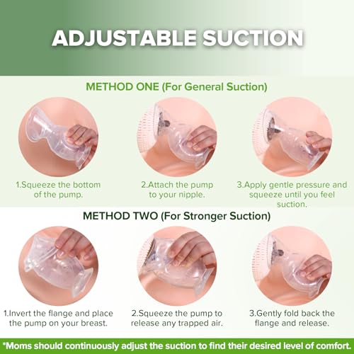 haakaa Silicone Breast Pump & Silicone Cap 5oz/150ml, Gen.2