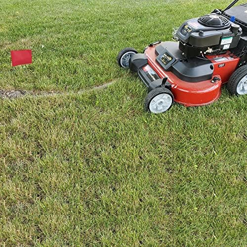 Red Marking Flags 1000 Pack - 4x5x15 Inch Red Flags for Yard - Markers For Lawn, Irrigation, Landscaping, Survey & Sprinkler Head Marking
