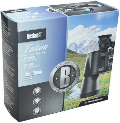 Bushnell Falcon 10x50 Wide Angle Binoculars (Black)