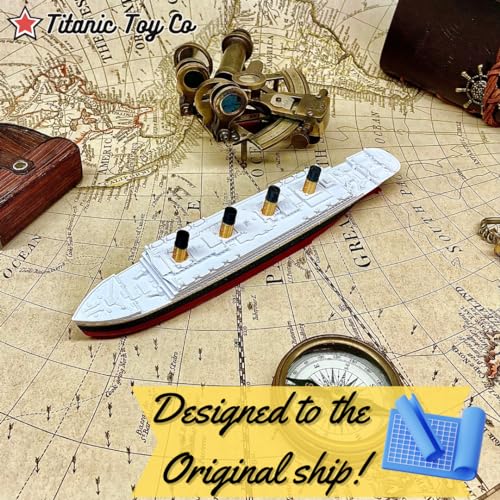 Titanic Bath Boat And Pool Toy By TitanicToyCo, RMS Titanic Toys For Kids, Historically Accurate Titanic Toy, Titanic Ship, Titanic Cake Topper, Titanic Figurine, Titanic Boat, Titanic Replica