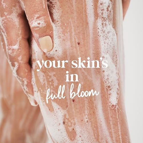 Dove Body Wash 4 Count for 24hr Lotion-Soft Skin Uplift Sakura Blossom and Yuzu Moisturizing Skin Cleanser with No Sulfates No Parabens