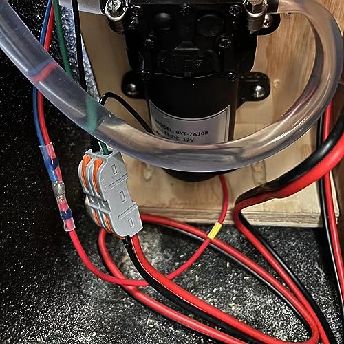 TICONN 1250Pcs Heat Shrink Wire Connectors, Waterproof Automotive Marine Electrical Terminals Kit, Crimp Connector Assortment, Ring Fork Spade Butt Splices