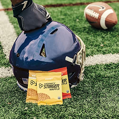 Honey Stinger Organic Mini Honey Waffles, Energy Stroopwafel for Exercise, Endurance and Performance, Sports Nutrition for Home & Gym, Pre and Post Workout, 5 Bags, 26.5 Ounce