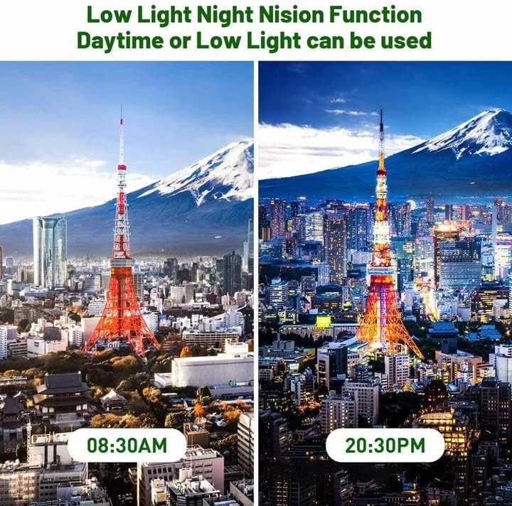 Binoculars for Adults 20x50 High Power Low Light Waterproof HD Compact Binoculars,BAK4 Prism FMC Lens for Bird Watching Hunting Travel Football Stargazing