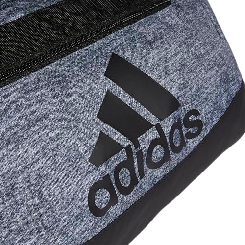 adidas Unisex Defender 4.0 Gym Duffel Bag for Men and Women, Jersey Onix Grey/Black, Medium (66L)