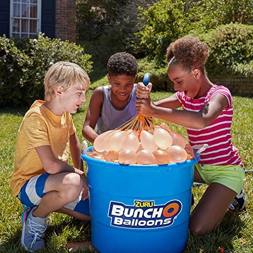 ZURU BUNCH O BALLOONS - 350 Rapid-Fill Crazy Color Water Balloons (10 Pack) Amazon Exclusive