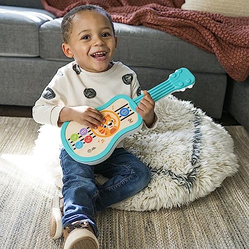 Baby Einstein Sing & Strum Magic Touch Ukulele Wooden Musical Toy, Ages 6 Months+, Multicolored