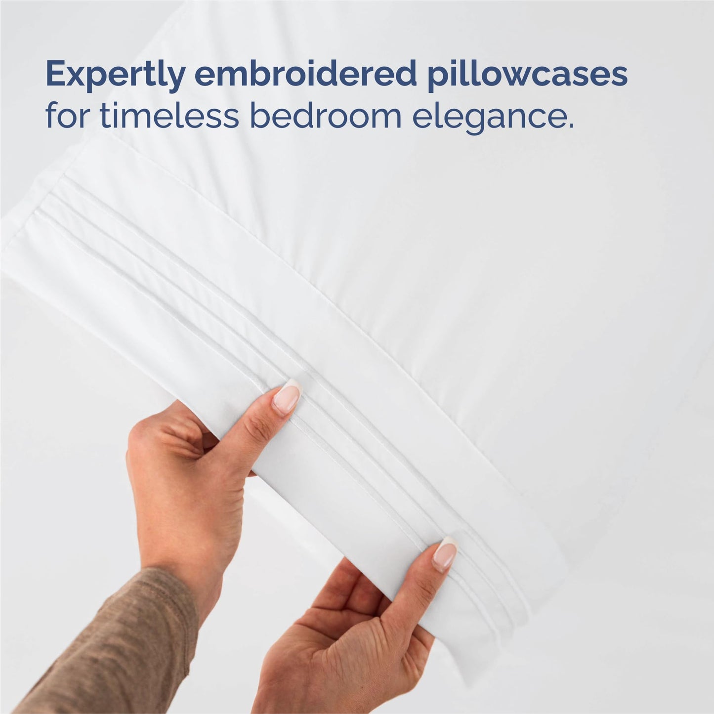 King Size 4 Piece Sheet Set - Comfy Breathable & Cooling Bed Sheets Set - Hotel Luxury Bedding for Women, Men, Kids, Teens, Boys & Girls - Deep Pockets, Ultra-Soft and Wrinkle Free - Oeko-Tex - White