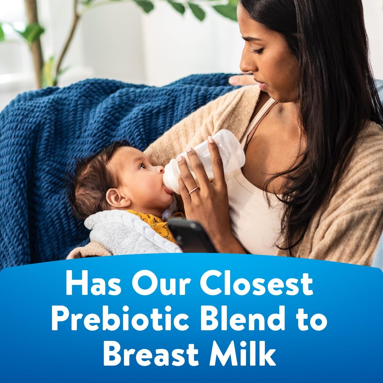 Similac 360 Total Care Infant Formula, Has 5 HMO Prebiotics, Our Closest Prebiotic Blend to Breast Milk, Non-GMO, Baby Formula, Ready to Feed, 32-fl-oz Bottle, Pack of 6