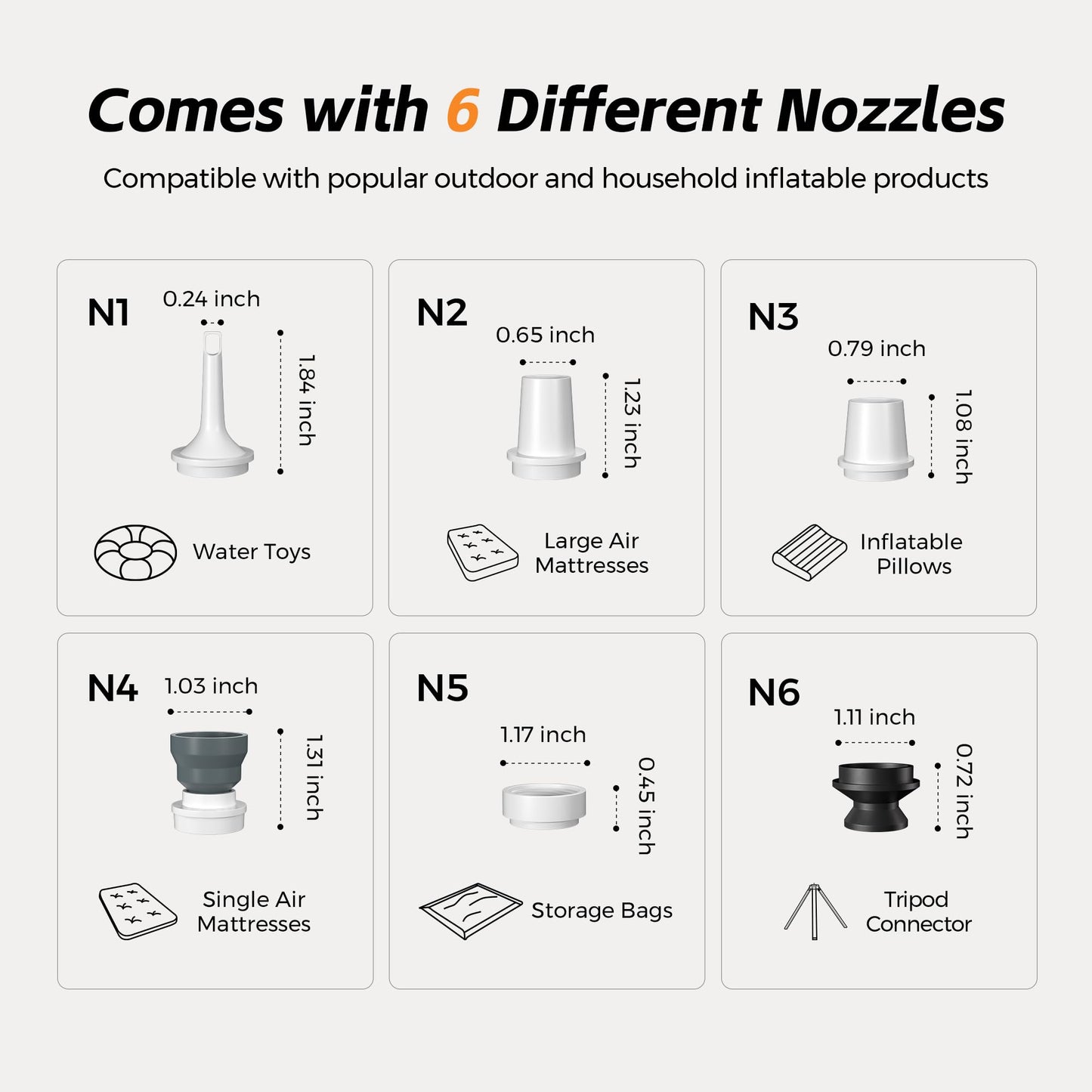 FLEXTAILGEAR Max Pump 3 Air Pump for Inflatables, 5Kpa Portable Air Pump, 500L/min Air Mattress Inflator with Camping Light, Inflatable Pillows Swim Rings Air Mattresses Air Bed Boats