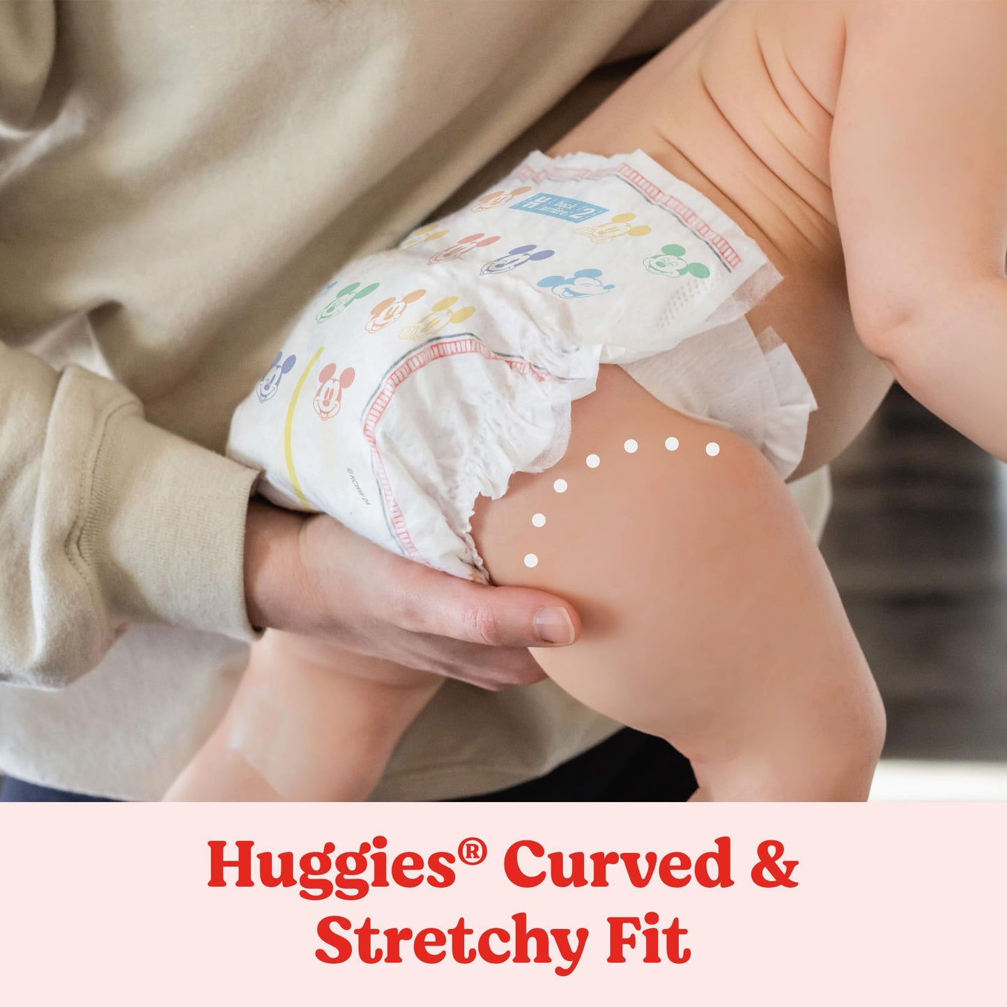 Huggies Size 2 Diapers, Snug & Dry Baby Diapers, Size 2 (12-18 lbs), 222 Count (3 Packs of 74), Packaging May Vary