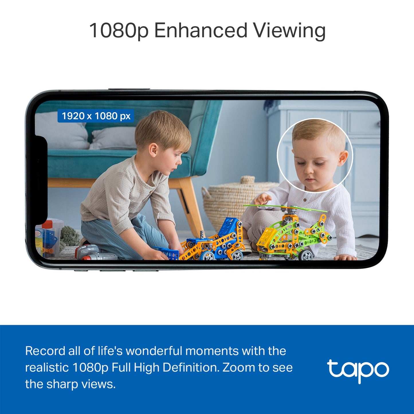 Tapo by TP-Link 1080P Indoor Security Camera for Baby Monitor, Pet Camera w/Motion Detection, 2-Way Audio, Night Vision, Cloud & SD Card Storage, Works w/Alexa & Google Home, Black, C101(4-Pack)