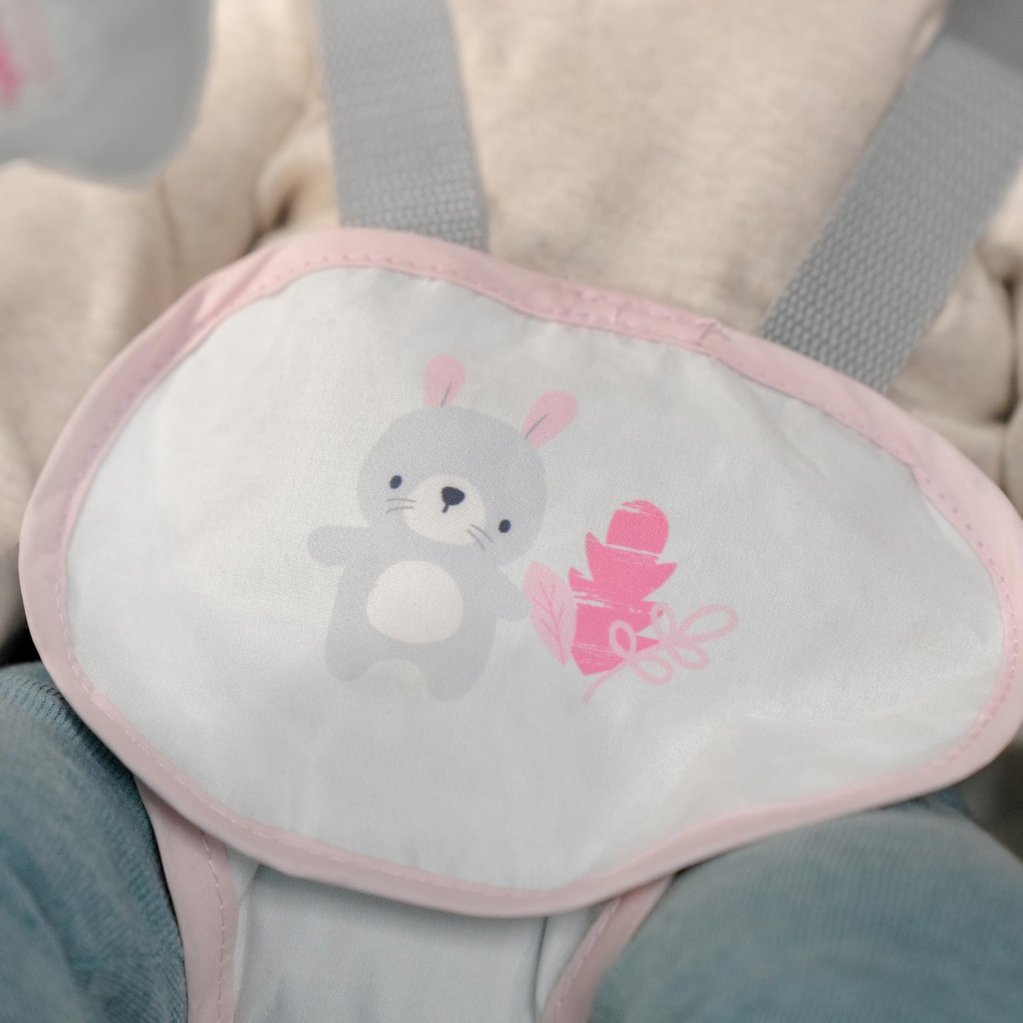 Ingenuity Keep Cozy 3-in-1 Grow with Me Vibrating Baby Bouncer Seat & Infant to Toddler Rocker, Vibrations & Toy Bar, 0-30 Months Up to 40 lbs (Pink Lily)
