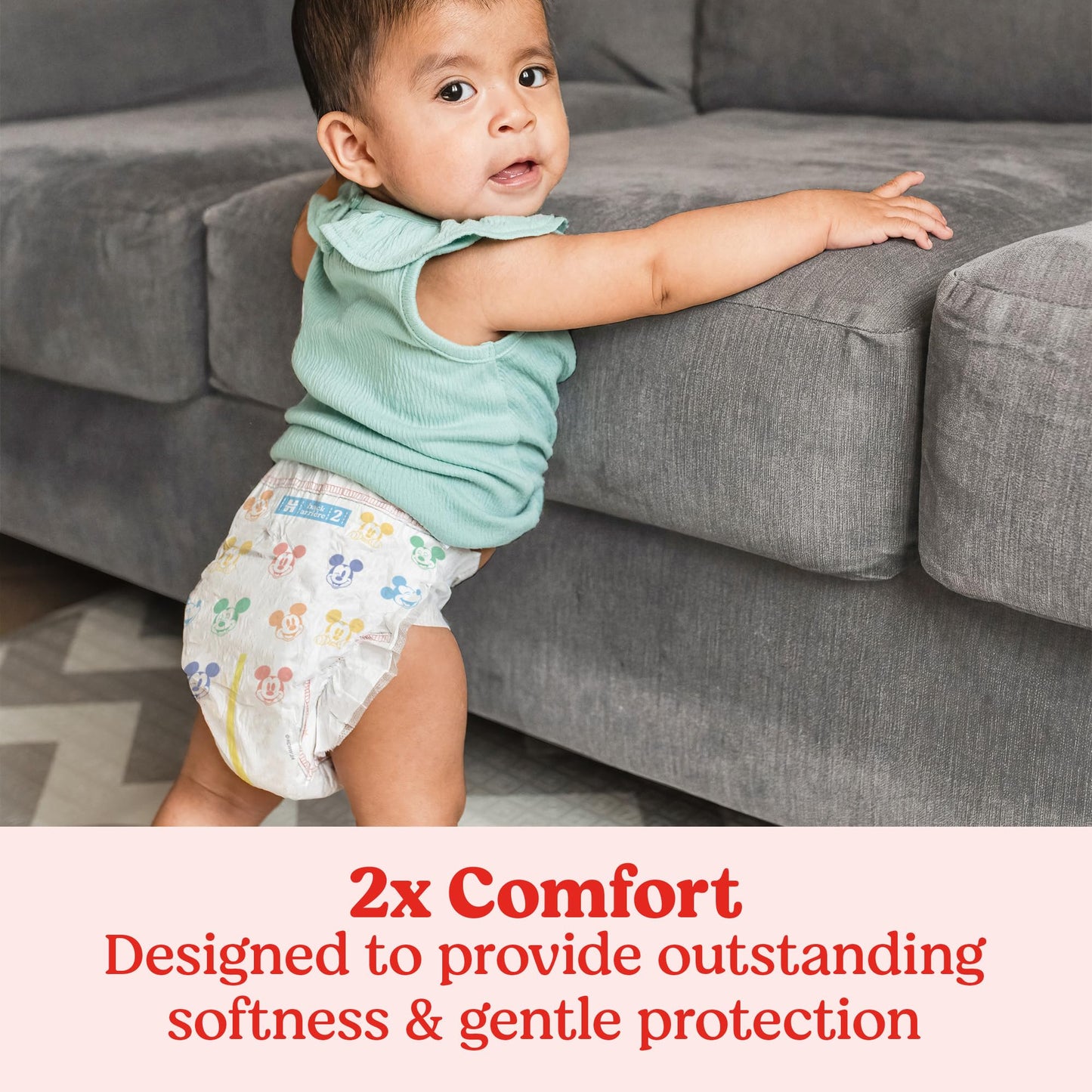 Huggies Size 2 Diapers, Snug & Dry Baby Diapers, Size 2 (12-18 lbs), 222 Count (3 Packs of 74), Packaging May Vary