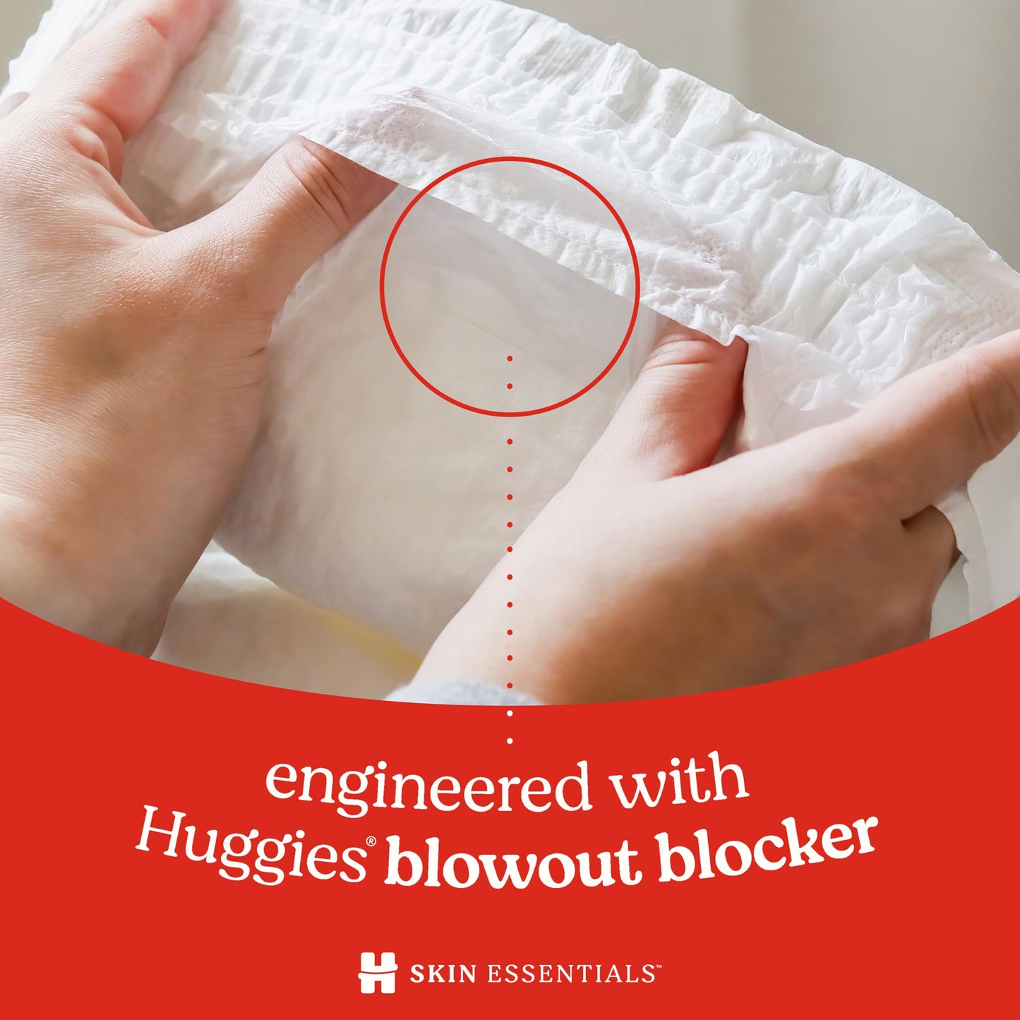 Huggies Size 2 Diapers, Skin Essentials Baby Diapers, Size 2 (12-18 lbs), 192 Count (3 Packs of 64), Packaging May Vary