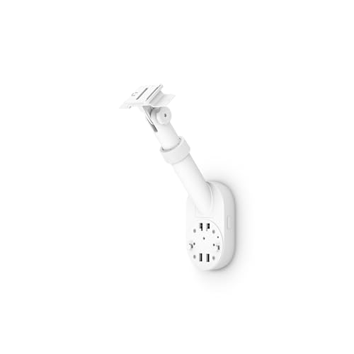 All-New Ring Pole and Wall Mount for Cameras and Solar Panels, White