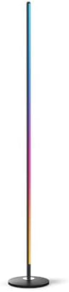 Govee RGBIC Floor Lamp Basic, LED Corner Lamp Works with Alexa, 1000 Lumen Smart Modern Floor Lamp with Music Sync and 16 Million DIY Colors, Color Changing Standing Lamp for Bedroom Living Room Black
