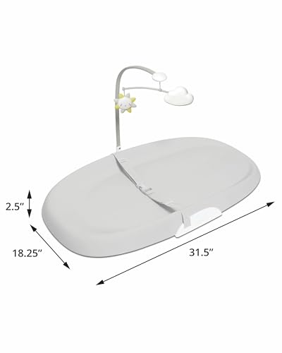 Skip Hop Baby Changing Pad Nursery Style Wipe-Clean Contoured with Cushioned Foam Oat