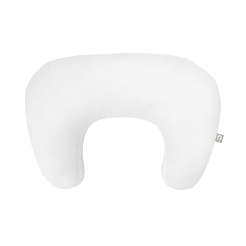 Boppy Nursing Pillow, Bare Naked; Larger, More Supportive Pillow for Breastfeeding and Bottle Feeding; Firmer Fill, Higher Lift, Larger Area Than Original Nursing Pillow; JPMA Certified for Safety