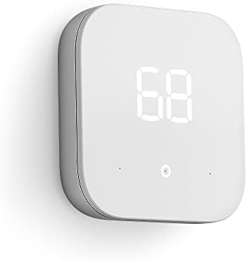 Like-New Amazon Smart Thermostat – ENERGY STAR certified, DIY install, Works with Alexa – C-wire required