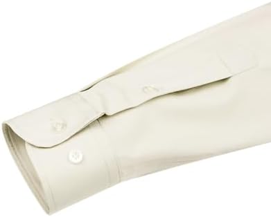 J.VER Men's Dress Shirts Solid Long Sleeve Stretch Wrinkle-Free Formal Shirt Business Casual Button Down Shirts