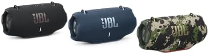 JBL Xtreme 4 - Portable Bluetooth Speaker, Powerful Sound and Deep Bass, IP67 Waterproof, 24 Hours of Playtime, Powerbank, PartyBoost for Multi-Speaker Pairing (Black) (Renewed)