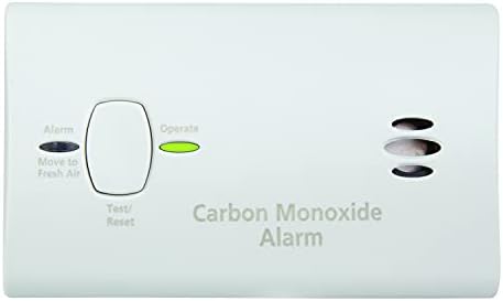 Kidde Carbon Monoxide Detector, Battery Powered CO Alarm with LEDs, Test-Reset Button, Low Battery Indicator, Portable