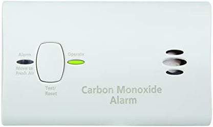 Kidde Carbon Monoxide Detector, Battery Powered CO Alarm with LEDs, Test-Reset Button, Low Battery Indicator, Portable