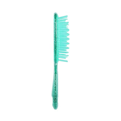 FHI Heat UNbrush Detangling Brush for Pain-Free Brushing on All Wet or Dry Hair Types — Durable DuoFlex Anti-Static Bristles, Lightweight Handle, Vented Hair Brush