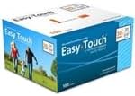 Easy Touch U-100 Insulin Syringe with Needle, 30G 0.3cc 1/2-Inch (12.7mm), Box of 100