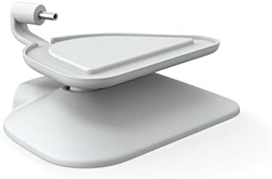 Echo Show 5 (3rd Gen) Adjustable Stand with USB-C Charging Port | Glacier White