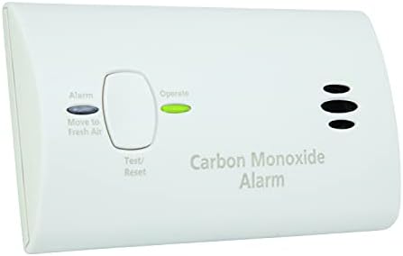 Kidde Carbon Monoxide Detector, Battery Powered CO Alarm with LEDs, Test-Reset Button, Low Battery Indicator, Portable