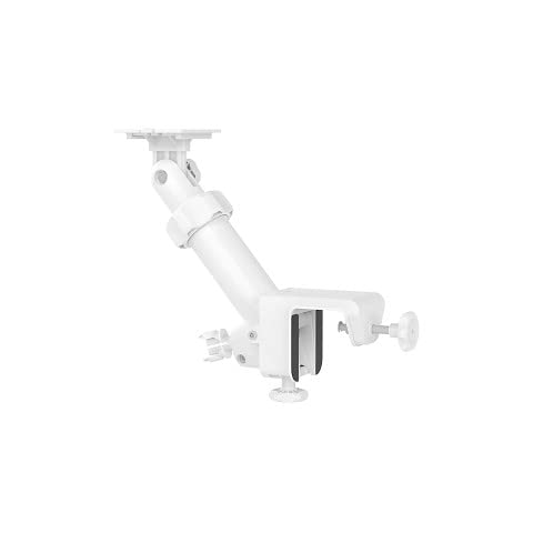 Ring Gutter Mount for Cameras and Solar Panels - White