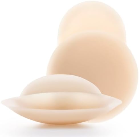 Nippies Nipple Covers for Women - Sticky Adhesive Silicone Pasties - Reusable Pasty Nipple Cover with Travel Box