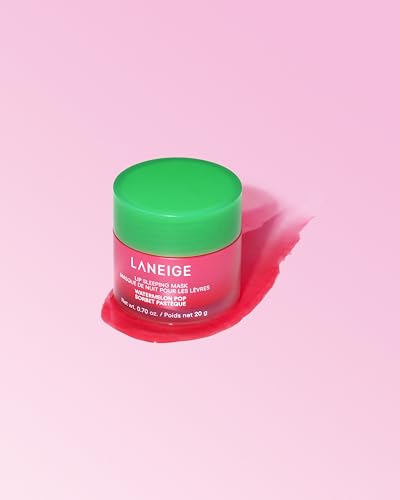 LANEIGE Lip Sleeping Mask: Nourish, Hydrate, Vitamin C, Murumuru & Shea Butter, Antioxidants, Flaky, Dry Lips