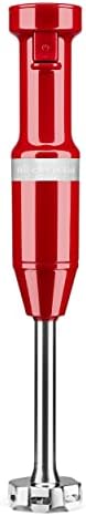 KitchenAid Variable Speed Corded Hand Blender KHBV53, Empire Red