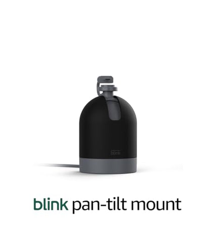 Blink Mini Pan-Tilt Mount | Rotating mount accessory for Mini indoor plug-in smart security camera (Black)