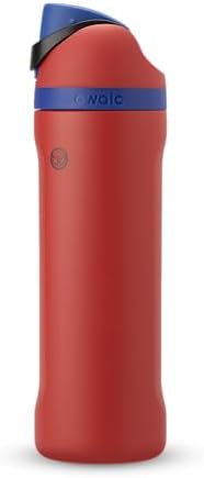 Owala Marvel FreeSip Insulated Stainless Steel Water Bottle with Straw for Sports and Travel, BPA-Free Sports Water Bottle, 24 oz, Spiderman