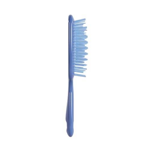 FHI Heat UNbrush Detangling Brush for Pain-Free Brushing on All Wet or Dry Hair Types — Durable DuoFlex Anti-Static Bristles, Lightweight Handle, Vented Hair Brush