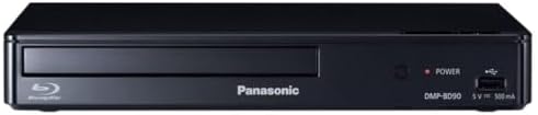 Panasonic DMP-BD90P-K Blu-ray DVD Player with Full HD and Dolby Digital Sound (Black, Renewed)