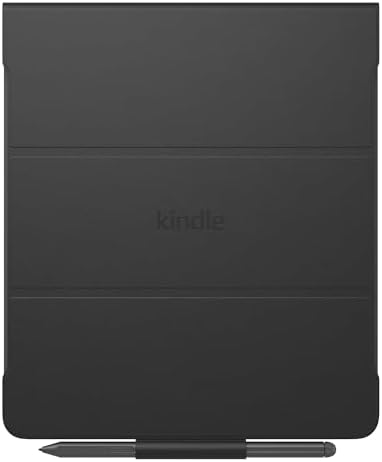 Introducing All-New Plant-Based Leather Folio Cover with Magnetic Attach, Designed with Sustainability in Mind for New Amazon Kindle Scribe