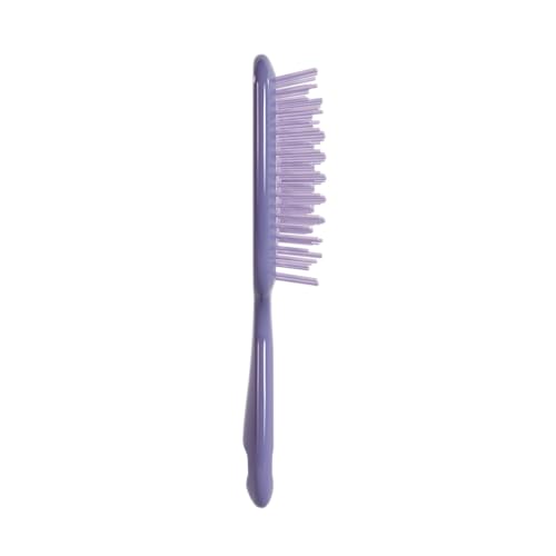 FHI Heat UNbrush Detangling Brush for Pain-Free Brushing on All Wet or Dry Hair Types — Durable DuoFlex Anti-Static Bristles, Lightweight Handle, Vented Hair Brush