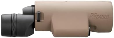 SIG SAUER ZULU6 HDX PRO 16x50mm Waterproof Fogproof Durable FDE Image Stabilized Hunting Binoculars, Multicoated Anti-Glare Lenses, Up to 40 Hours Runtine, Carrying Case & Carrying Strap Included