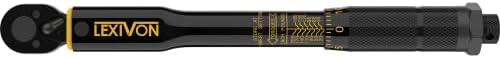LEXIVON Inch Pound Torque Wrench 1/4-Inch Drive | 20~200 in-lb/2.26~22.6 Nm (LX-181)